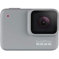 GoPro HERO7 White - Cámara de acción digital sumergible con pantalla táctil- vídeo HD 1440p y fotos de 10 MP